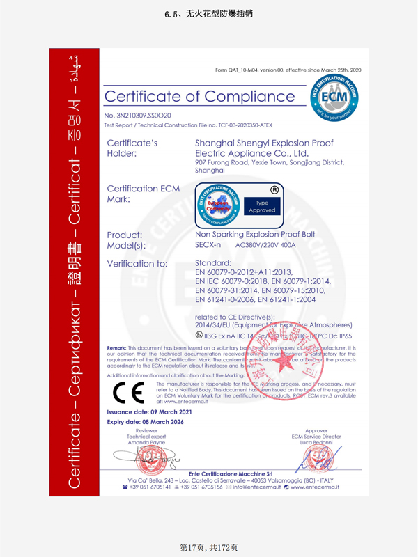 non sparking explosion proof plugs