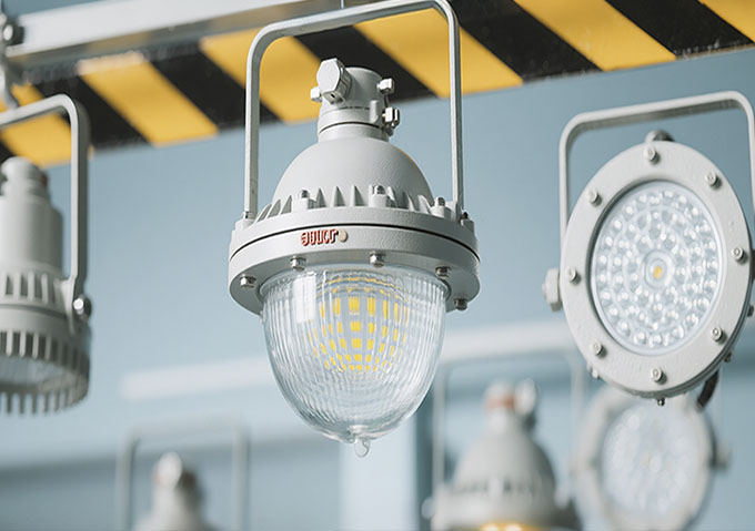 我们防爆灯的关键安全特性